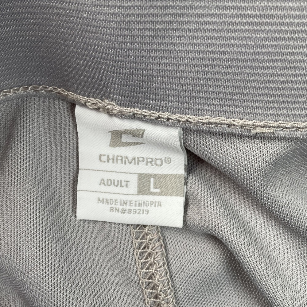 Champro Baseball Pants Adult Large Grey New With Tags Athletic Trousers BP41 - Picture 3 of 6